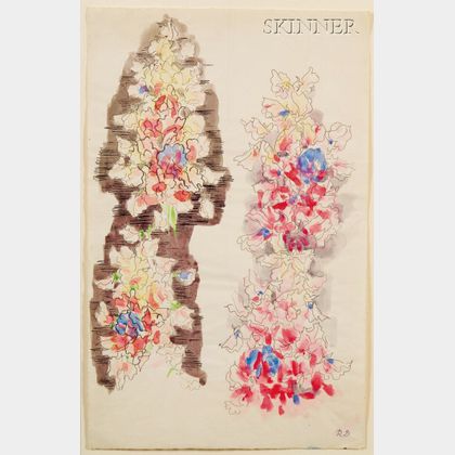 Raoul Dufy (French, 1877-1953) Jetes de Fleurs