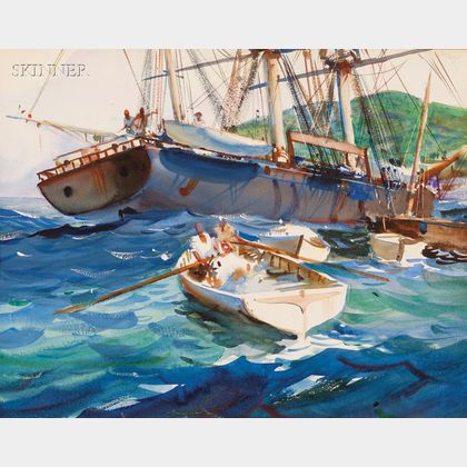 John Whorf (American, 1903-1959) Sea Swell