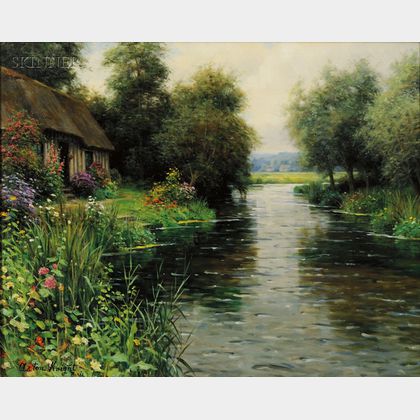 Louis Aston Knight (Franco/American, 1873-1948) River View