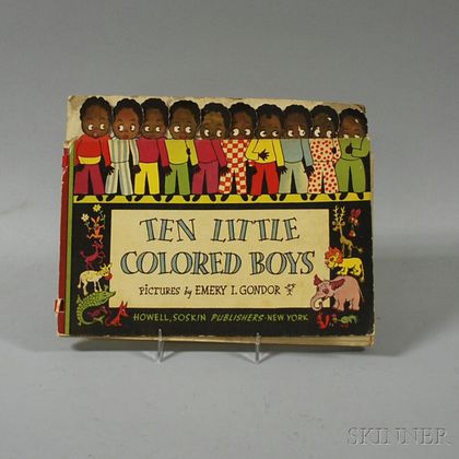 Ten Little Colored Boys Book