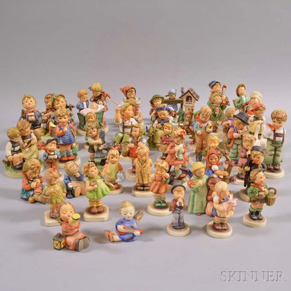 Approximately Eighty-three Hummel Ceramic Figures