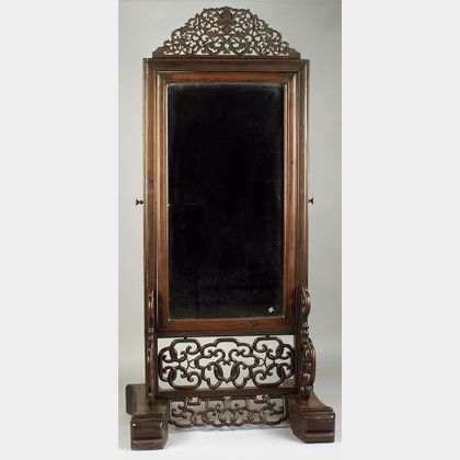 Rosewood Cheval Mirror