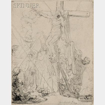 Rembrandt van Rijn (Dutch, 1606-1669) Descent from the Cross: A Sketch