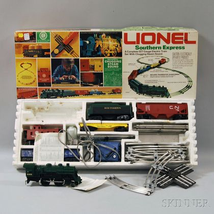 1960s Lionel 027 Gauge "Southern Express" Electric Train Set in Original Box