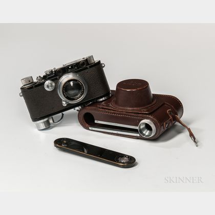 Uncommon Black/Chrome Leica III Camera