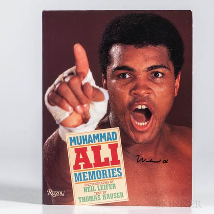 Muhammad Ali (1942-2016) Memories , Signed Copy.
