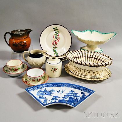 Eighteen English Ceramic Items