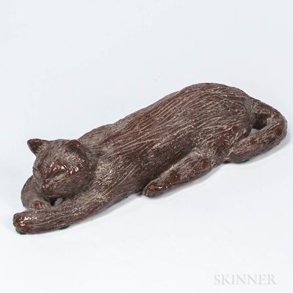 Sewer Tile Pottery Cat