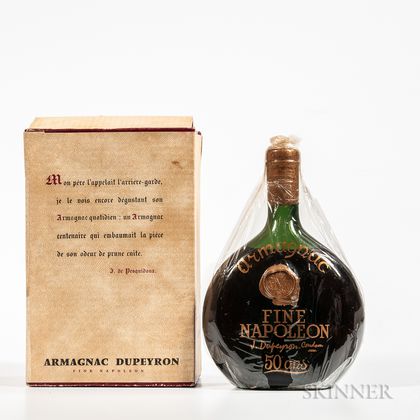 Dupeyron Fine Napoleon 50 Years Old, 1 bottle (oc) 