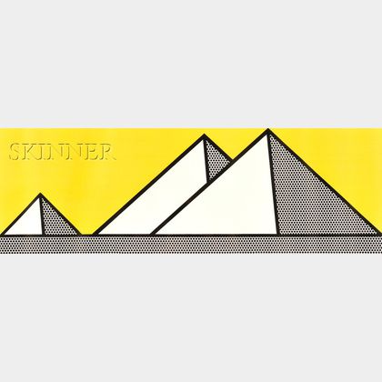 Roy Lichtenstein (American, 1923-1997) Pyramids
