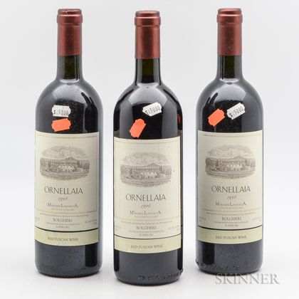 Tenuta dellOrnellaia Ornellaia 1998, 3 bottles 