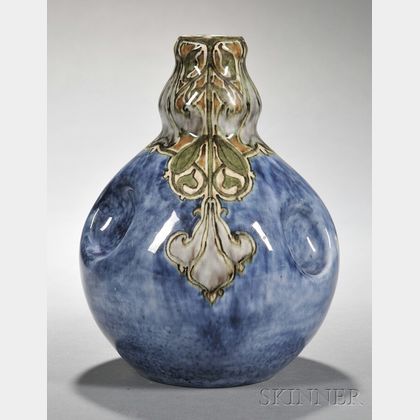 Gouda High Glaze Pottery Vase