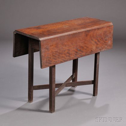 Small Cherry Drop-leaf Table