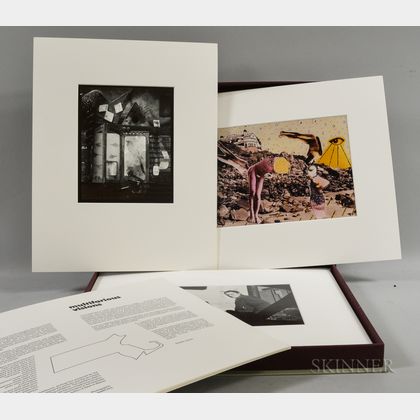 Various Artists (American, 20th Century) Nine of Ten Prints from the Portfolio New Works by 10 Massachusetts Photographers