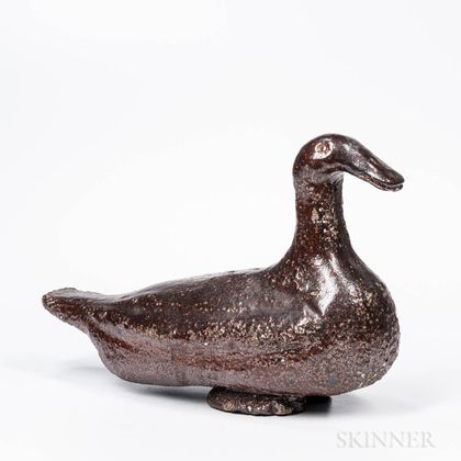 Duck Sewer Tile Pottery Duck