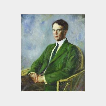 Susan Ricker Knox (American, 1875-1959) Portrait of a Man