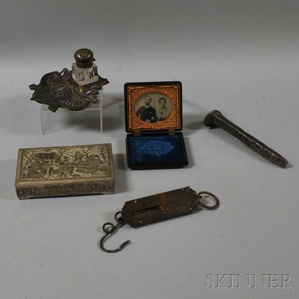 Five Assorted Decorative and Collectible Items