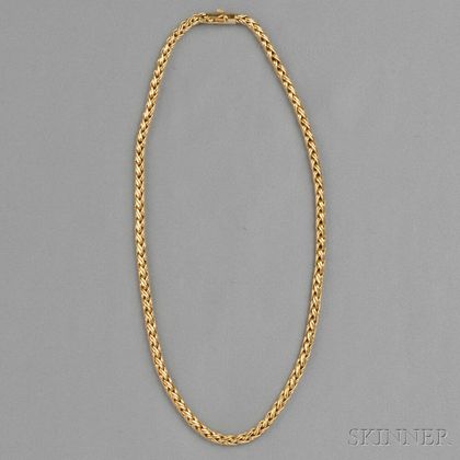 14kt Gold Necklace, Tiffany & Co.