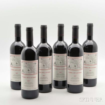 Galardi Terra di Lavoro 2007, 6 bottles (oc) 