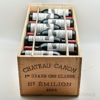 Chateau Canon 1985, 22 demi bottles 