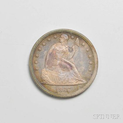 1866 Seated Liberty Proof Dollar