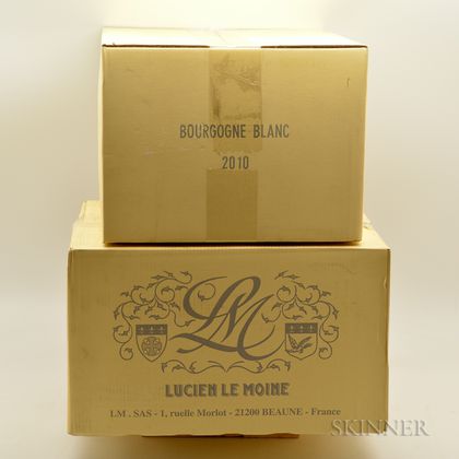Le Moine Bourgogne Blanc 2010, 12 bottles (2 x oc) 