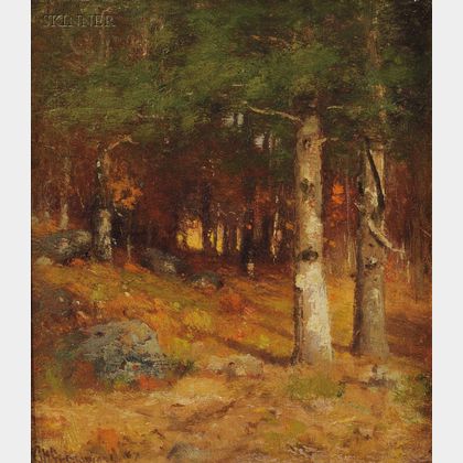 Joseph H. Greenwood (American, 1857-1927) Woodland View