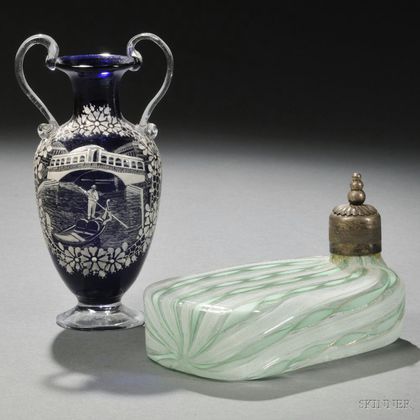 Two Pieces of Venetian Glass