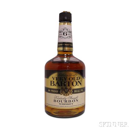 Very Old Barton Bourbon 6 Years Old, 1 750ml bottle 