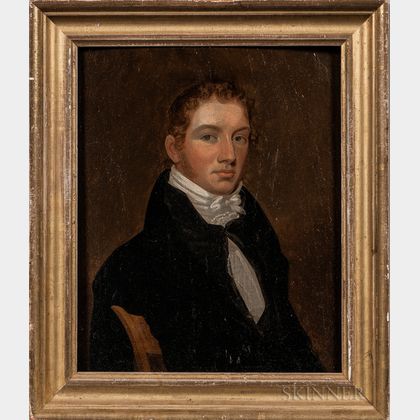 American School, Early 19th Century Portrait of Mr. Paul, Possibly of Pittsburgh