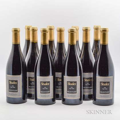 Shafer Relentless 1999, 11 bottles 