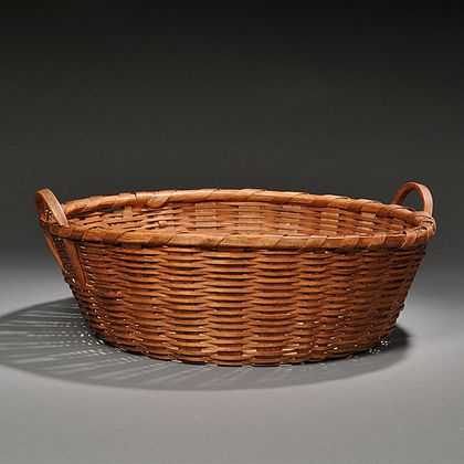 New Hampshire Woven Splint Farm Basket