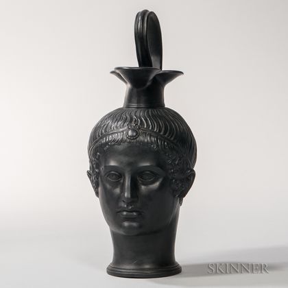 Black Basalt Rhyton Modeled as a Classical Head