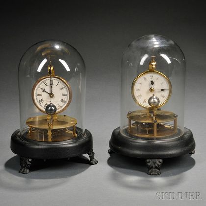 Two Brigg's Rotary Clocks