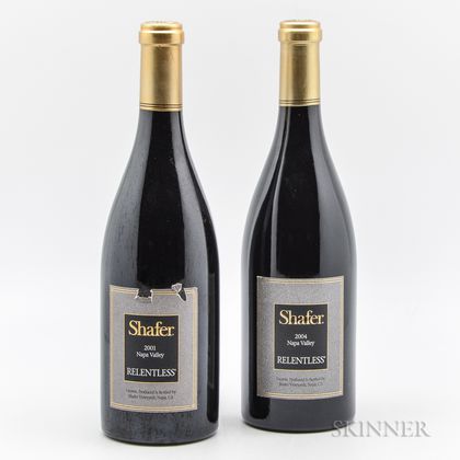 Shafer Relentless, 2 bottles 