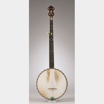 American Five-String Banjo, Vega Company, Boston, c. 1895, Model Fairbanks Regent