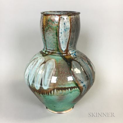 Joe Christensen (American, Late 20th/Early 21st Century) Modern Studio Pottery Vase