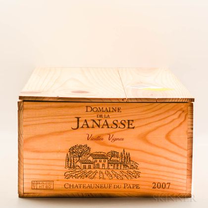 Domaine de la Janasse Chateauneuf du Pape Vieilles Vignes 2007, 12 bottles (owc) 