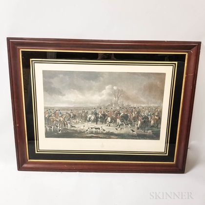 The Bedale Hunt Lithograph