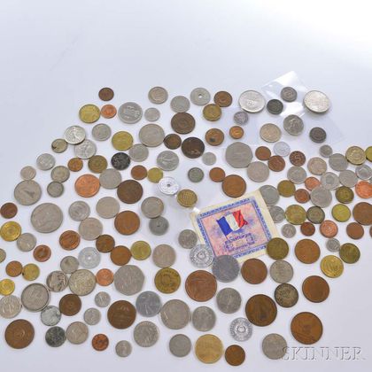 Group of Assorted Foreign and American Coins
