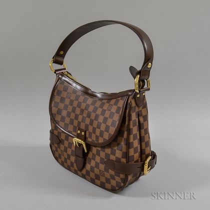 Louis Vuitton Highbury Damier Leather Handbag