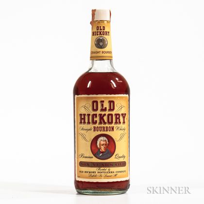 Old Hickory Straight Bourbon 6 Years Old, 1 1/2g bottle 