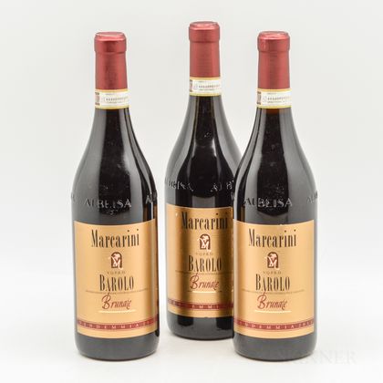 Marcarini Barolo Brunate 2013, 3 bottles 
