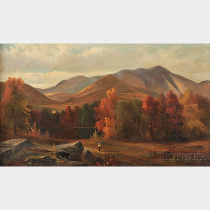 Samuel W. Griggs (American, 1827-1898) Autumn Scene