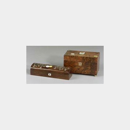 Two European Wooden Boxes