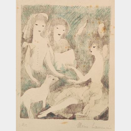 Marie Laurencin (French, 1883-1956) The Concert