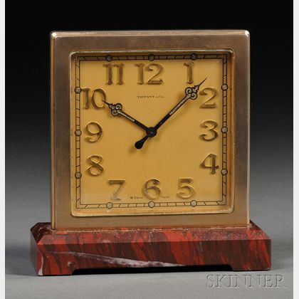 Art Deco Tiffany & Co. Table Clock