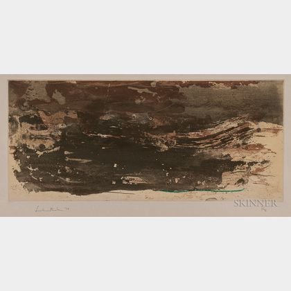 Helen Frankenthaler (American, 1928-2011) Earth Slice