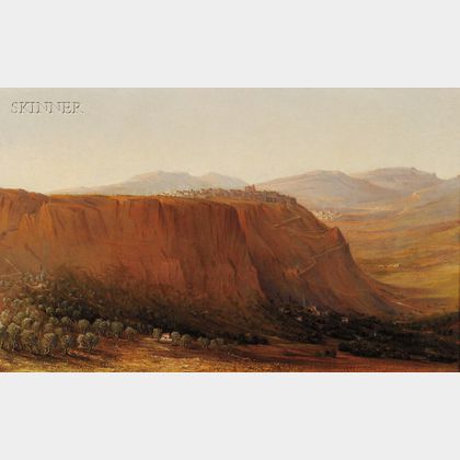 John Rollin Tilton (American, 1828-1888) La Ronda, Spain