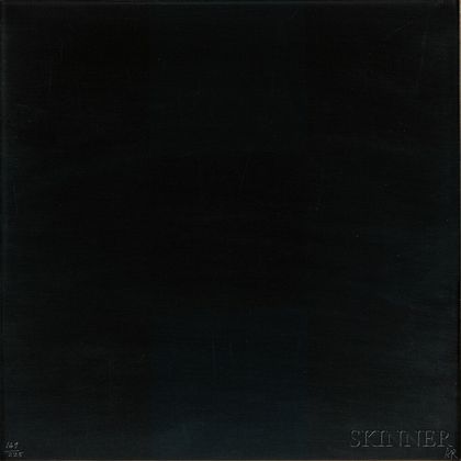 Ad Reinhardt (American, 1913-1967) Untitled (Black Square)